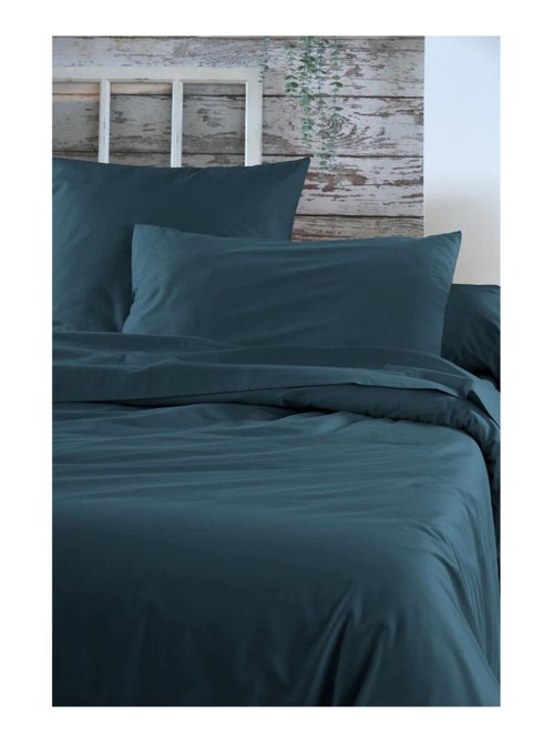 1 Taie d'oreiller percale de coton uni Elysee - Kiabi