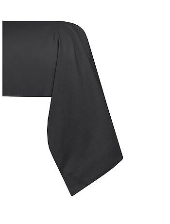 1 Taie d'oreiller percale de coton uni Elysee