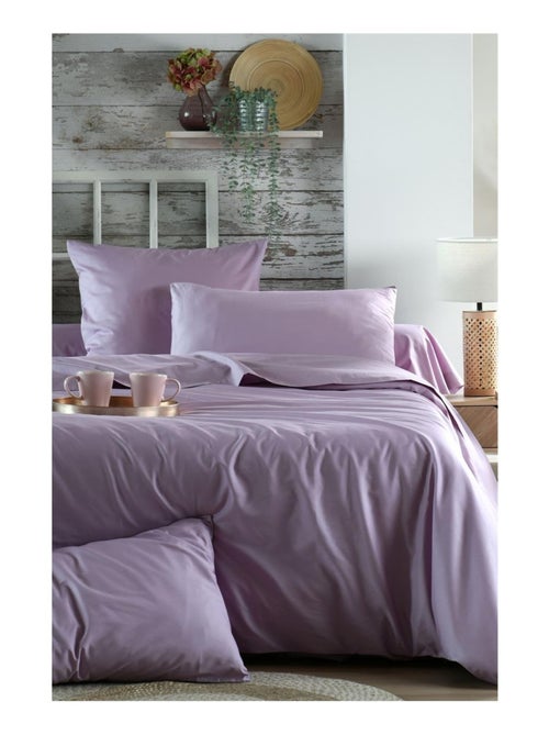 1 Taie d'oreiller percale de coton uni Elysee - Kiabi