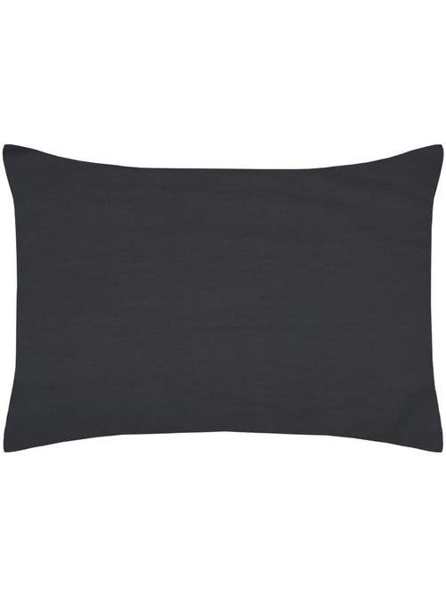 1 Taie d'oreiller percale de coton uni Elysee - Kiabi