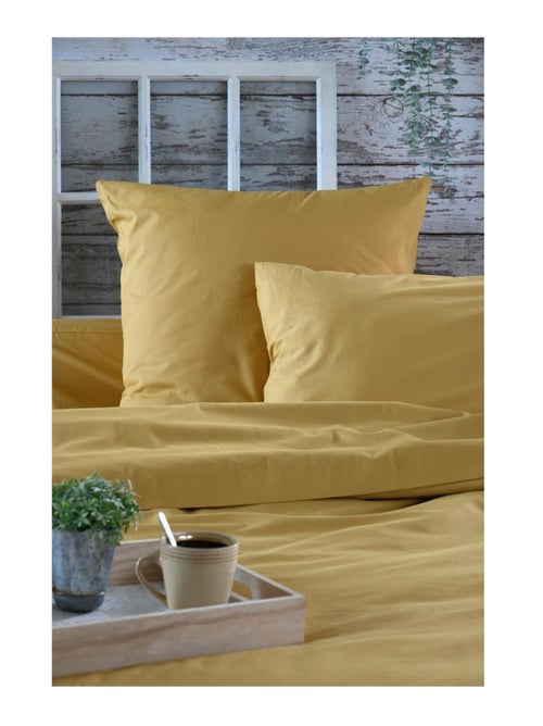 1 Taie d'oreiller percale de coton uni Elysee - Kiabi