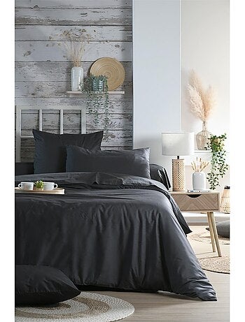 1 taie d'oreiller percale de coton uni elysee