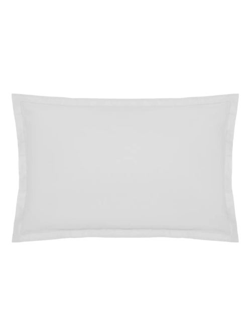 1 Taie d'oreiller percale de coton uni Harmonie - Kiabi