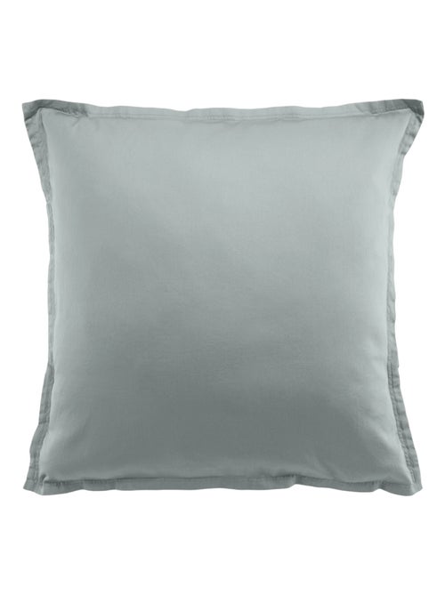 1 Taie d'oreiller satin de coton - Kiabi