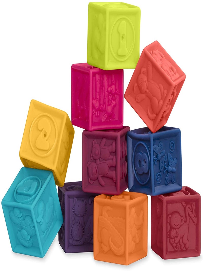 10 cubes acidulés Rouge - Kiabi