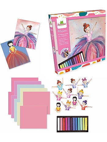 10 tableaux pastels secs Danseuses