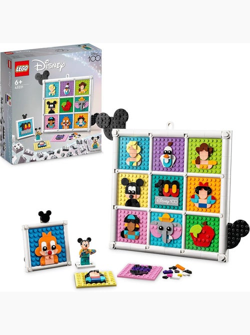 100 Ans D'icônes Disney 43221 - Lego® Disney™ - Lego® - Kiabi