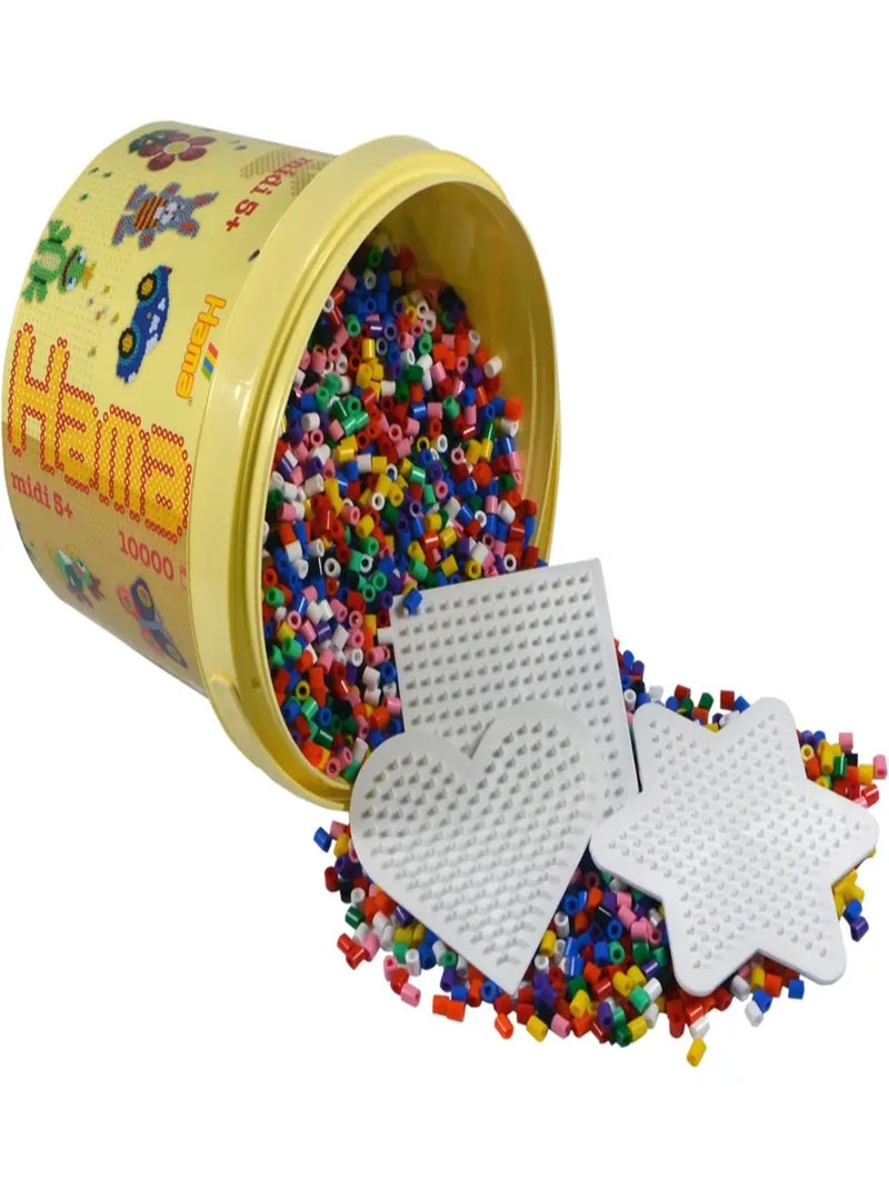 10.000 perles à repasser et 3 plaques Multicolore - Kiabi