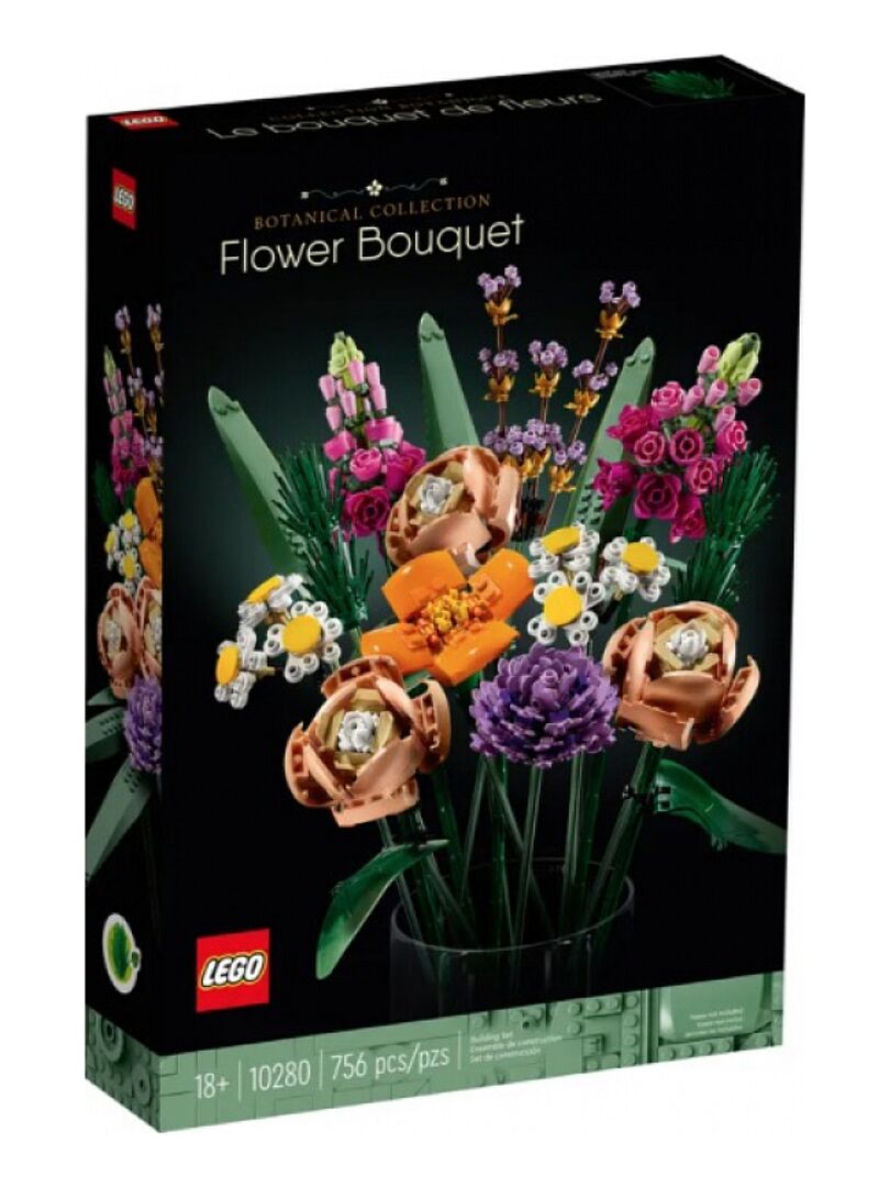 Fleurs Lego Dans Un Vase Qui Dit  Lego