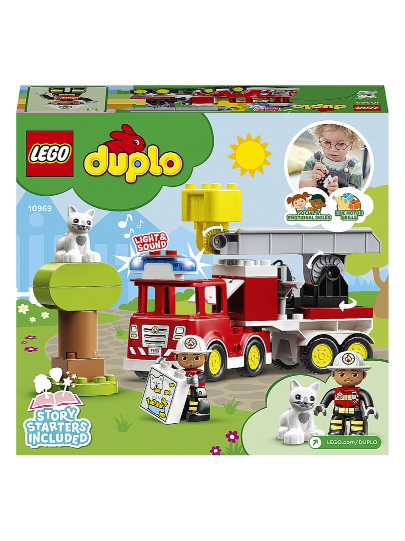 60375 La Caserne Et Le Camion Des Pompiers Lego® City - N/A - Kiabi - 34.69€