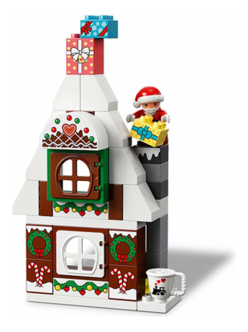 10976 La Maison En Pain D Epices Du Pere Noel Lego® Duplo® N/A - Kiabi