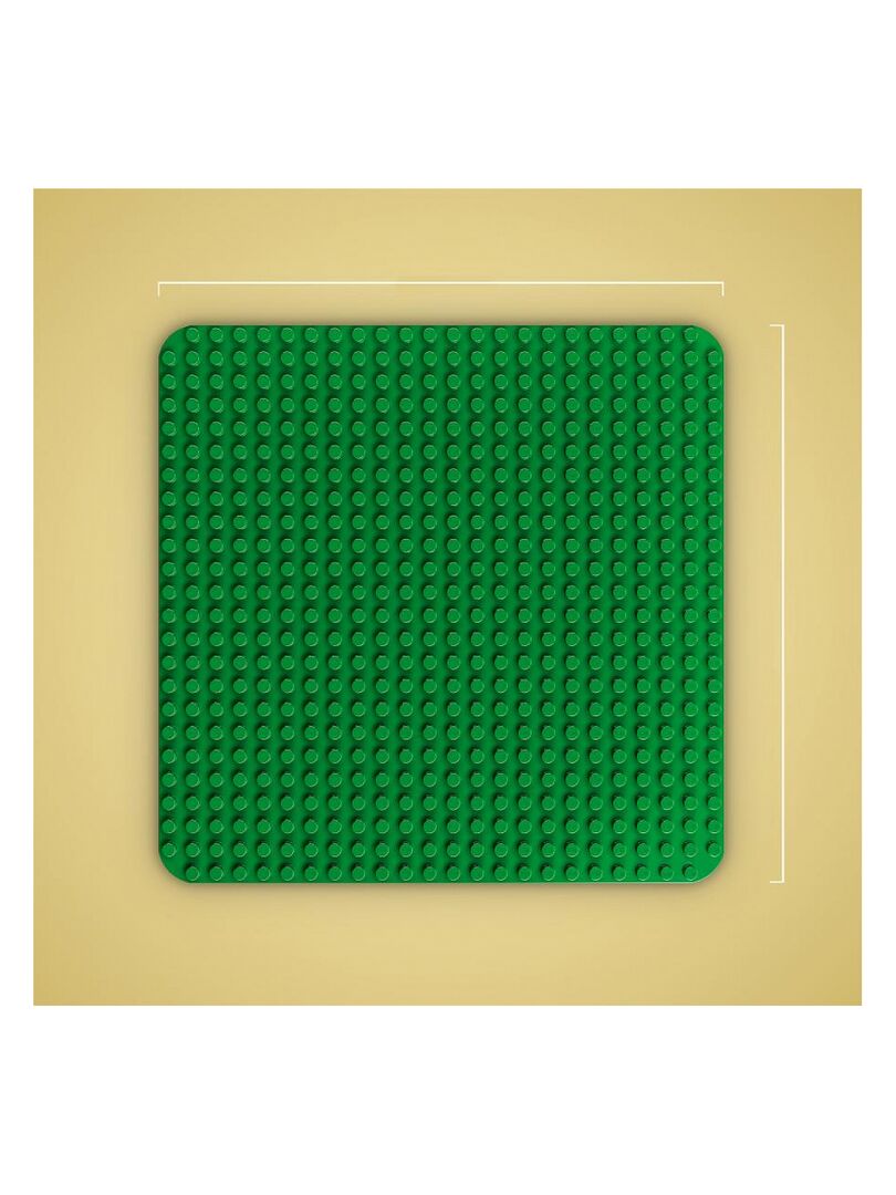 10980 La Plaque De Construction Verte 'lego®' Duplo® - N/A - Kiabi - 15.89€