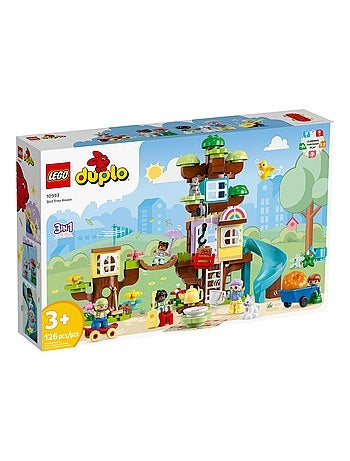 10993 LEGO Duplo  - La cabane dans larbre 3-en-1 - Kiabi