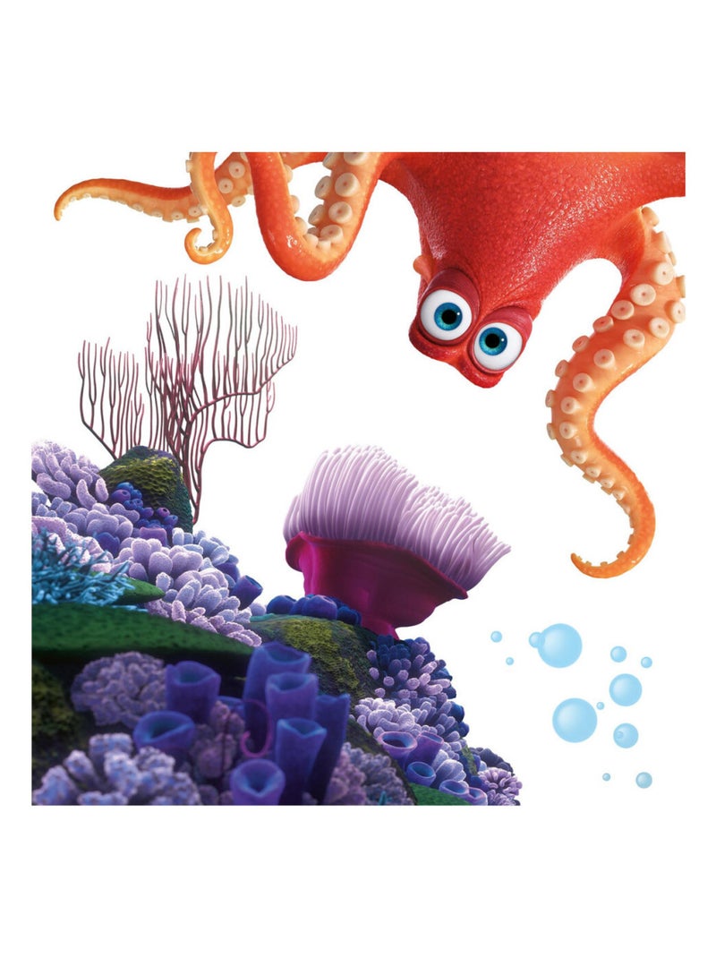 11 Stickers fenetre Le Monde de Dory Disney vue enfant qui prends son bain Multicolore - Kiabi