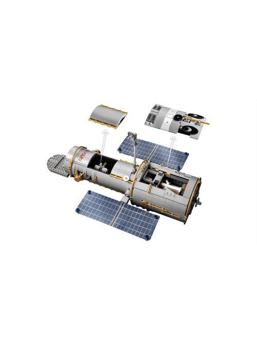11382 - 'lego' icons - le telescope spatial hubble - Kiabi