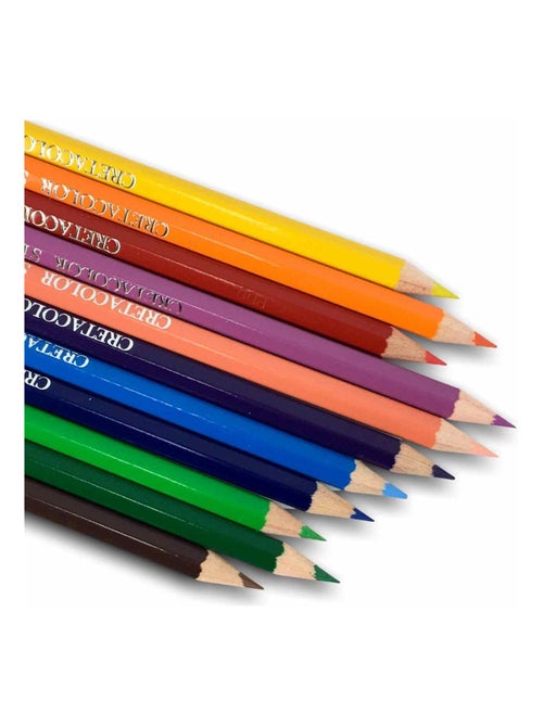 12 crayons de couleur aquarellables Artist Studio - Brevillier's Cretacolor - Kiabi