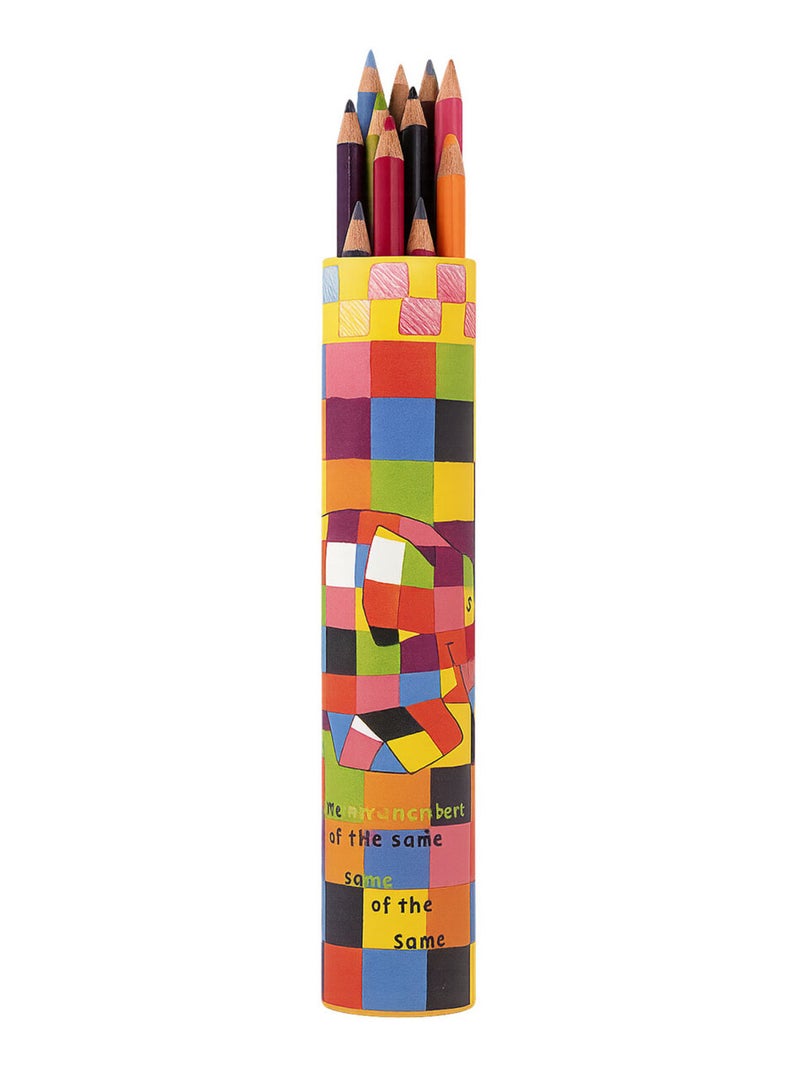 12 Crayons Elmer Multicolore - Kiabi