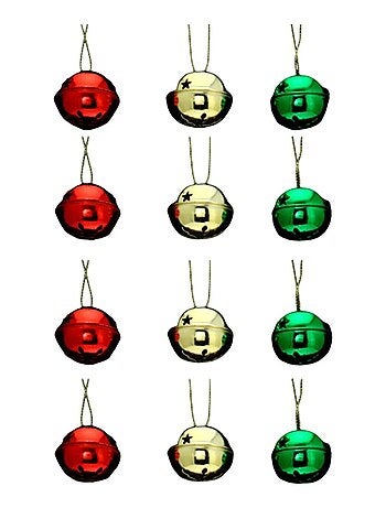 12 grelots brillants