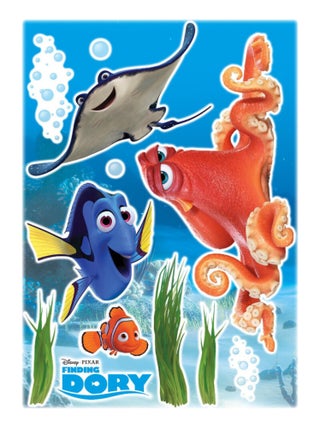 12 Stickers Le Monde de Dory Disney Pixar