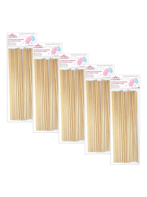 125 bâtonnets pour Barbe à papa - ScrapCooking - Kiabi