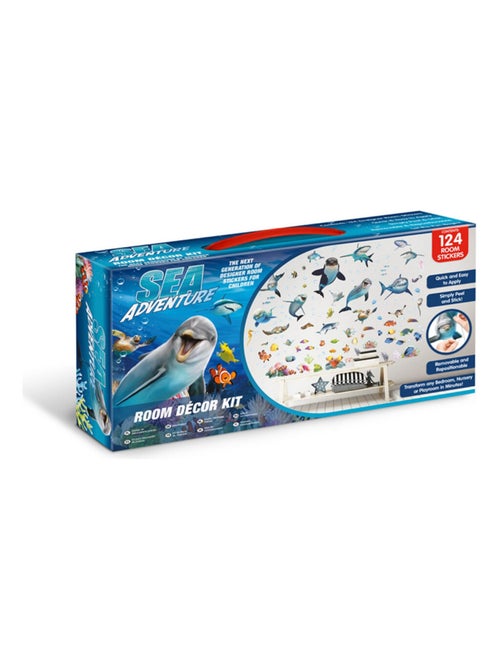 126 Stickers Enfant Aventure sous-marine - Kiabi