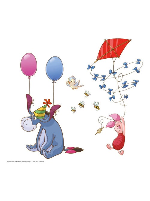 13 Stickers pour vitre Winnie l'Ourson Disney et ses amis - Kiabi