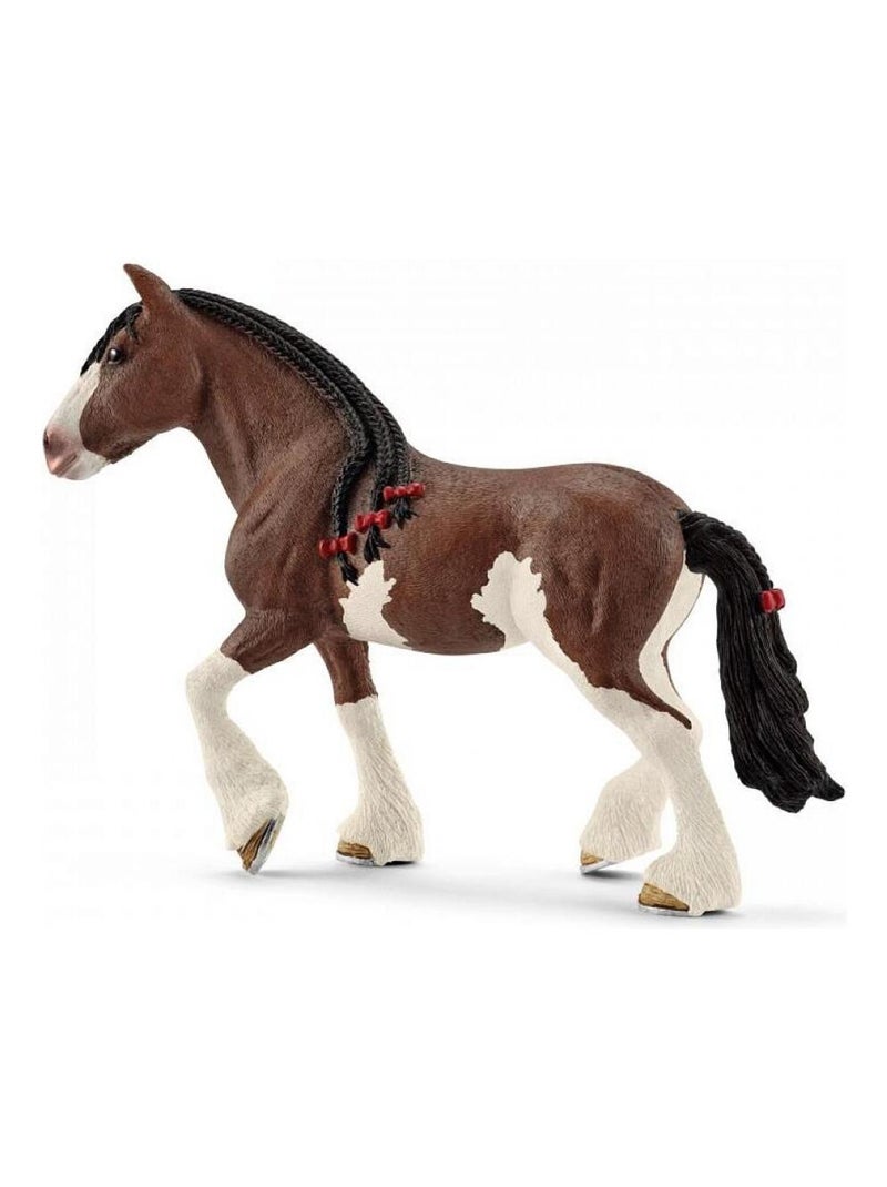 13809 Figurine Animale Jument Clydesdale N/A - Kiabi