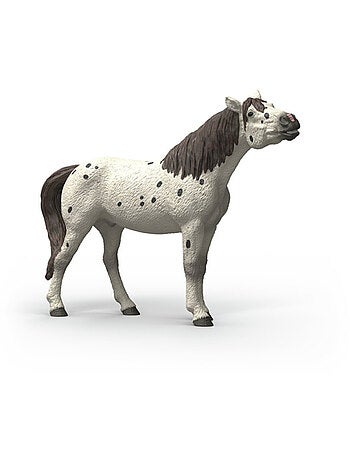 14916 figurine bayala cheval hongre knabstrupper