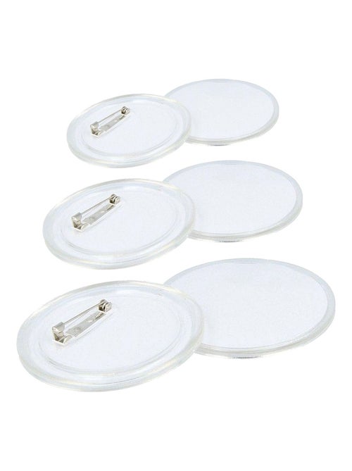 15 badges à personnaliser Ø 6 cm - Artemio - Kiabi