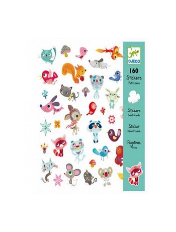 160 Stickers Theme Petits Amis - Kiabi