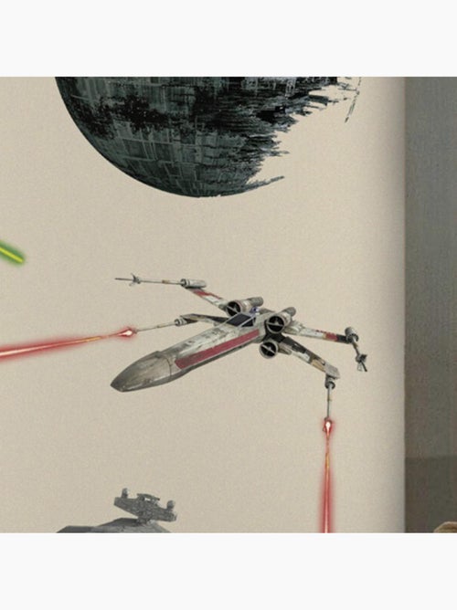 17 Stickers Vaisseaux Empire et Rebel Star Wars - Kiabi