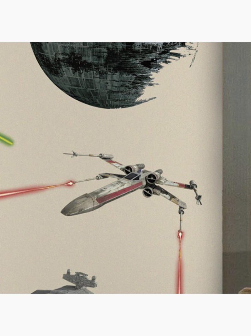 17 Stickers Vaisseaux Empire et Rebel Star Wars Multicolore - Kiabi