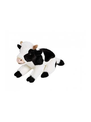 1732 Peluche Vache Noire  and  Blanche 26cmL