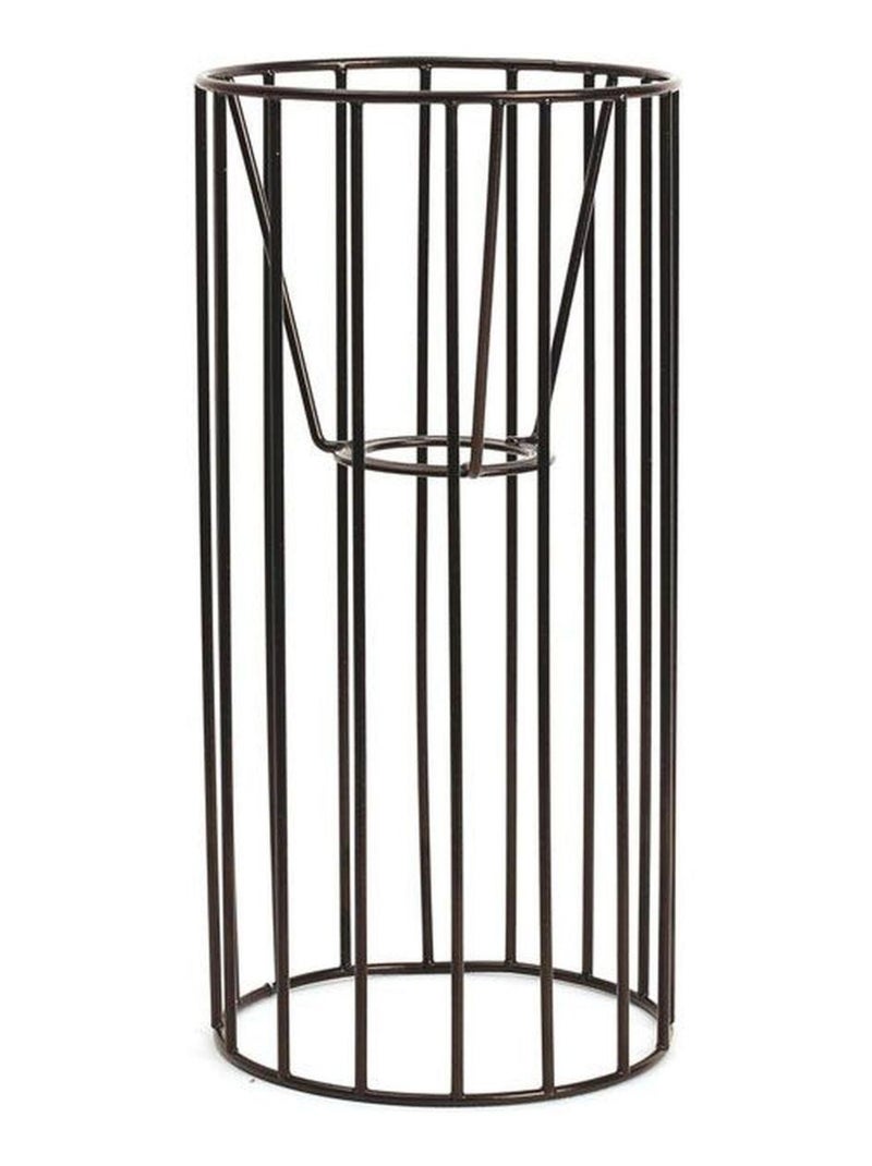 2 abat-jour en métal cylindriques noirs 25 x 12 cm - Graine Créative Noir mat - Kiabi