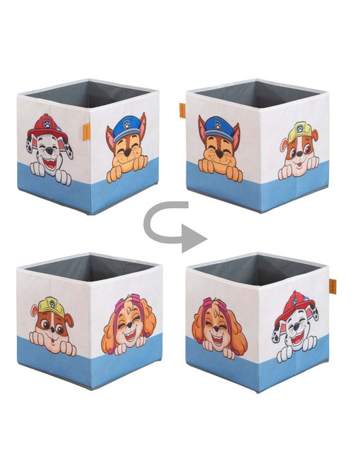 2 Bacs de rangement pliants pour chambre enfant Paw Patrol ROBA - Kiabi