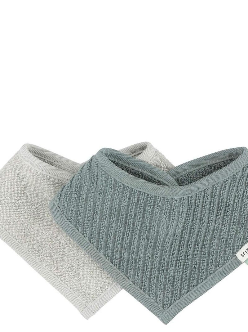 2 bandana HUSH bleu Bleu - Kiabi