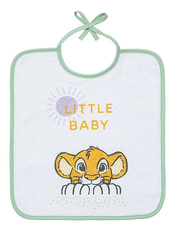 2 bavoirs 6 mois - Roi Lion Cosy Time - Babycalin