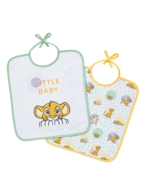 2 bavoirs 6 mois - Roi Lion Cosy Time - Babycalin - Kiabi