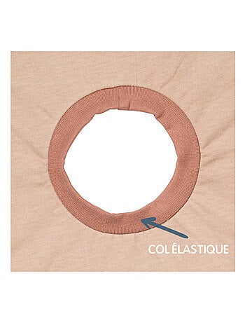 2 bavoirs passe-tête 6 mois - Funny Dino - Babycalin