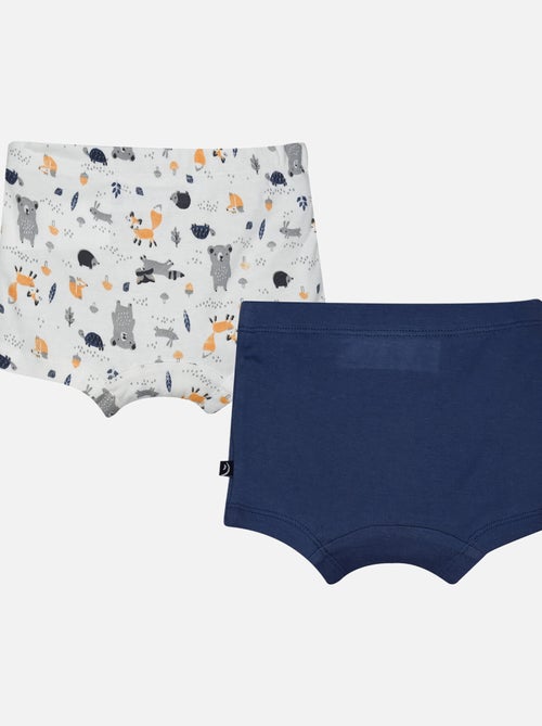 2 BOXERS BEBE FREDY - Kiabi