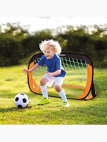 2 buts de football pop-up aktive sports