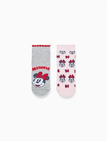 2 chaussettes antidérapantes Minnie