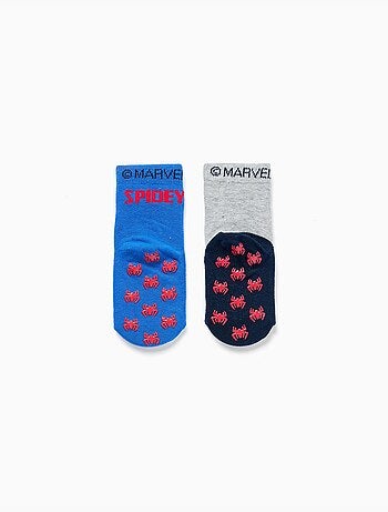 2 chaussettes antidérapantes Spidey