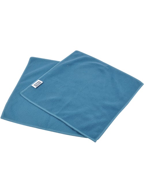 2 Chiffons anti statiques meuble bleu paon - Kiabi
