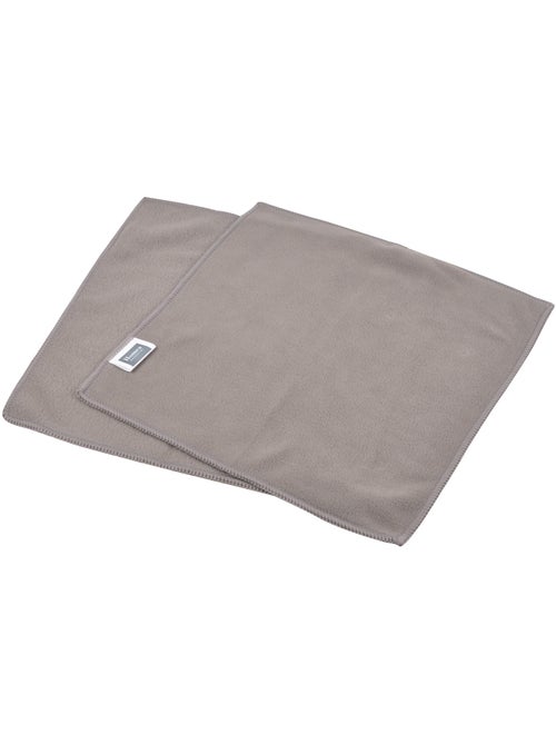 2 Chiffons anti statiques meuble taupe - Kiabi