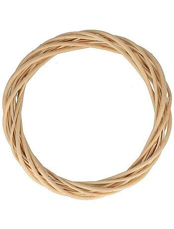 2 couronnes décoratives en osier 30 cm - Artemio