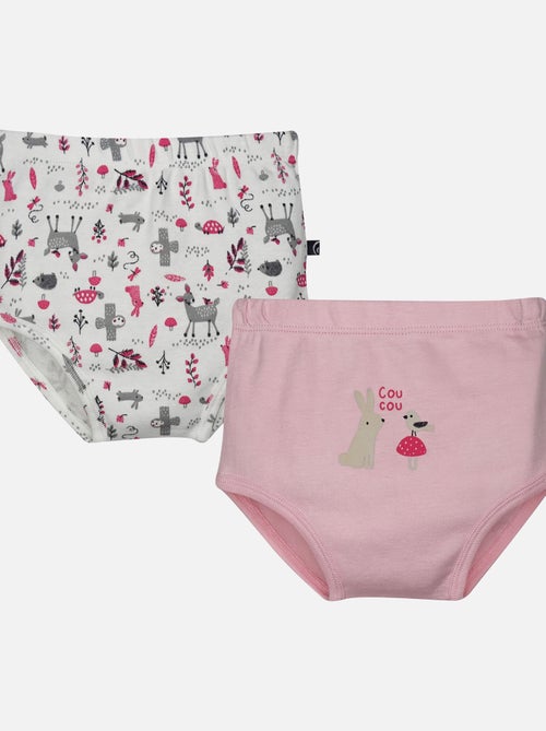 2 CULOTTES BEBE FANETTE - Kiabi