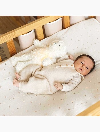 2 Drap Housse Berceau 50x83cm