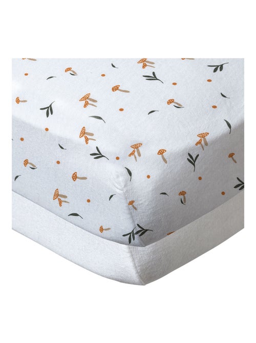 2 draps-housses 70x140 cm White Forest - Kiabi