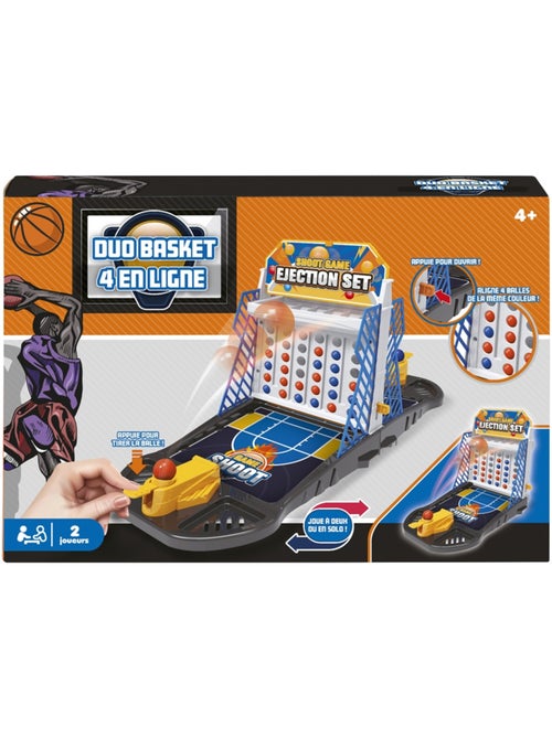 2 en 1 jeu de basket et 4 en ligne - Kiabi